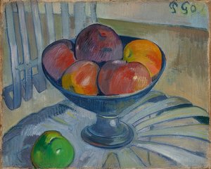 Frutero en una silla de jardín de Paul Gauguin