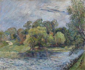 Parque Oestervold, Copenhague de Paul Gauguin