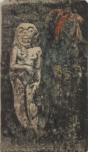 Oviri Sauvage, 1894 de Paul Gauguin