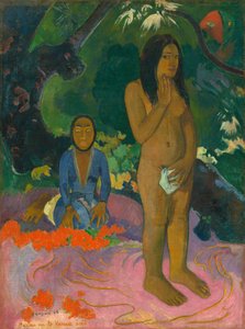 Palabras del diablo de Paul Gauguin