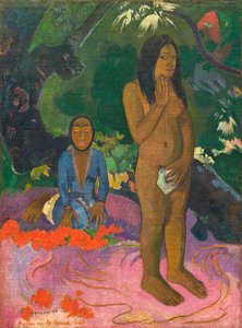 Parau na te Varua ino (Palabras del Diablo) de Paul Gauguin