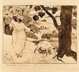 Pastorales Martinica de Paul Gauguin