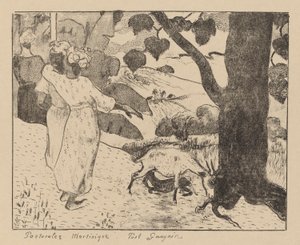 Pastorales de Martinica de Paul Gauguin