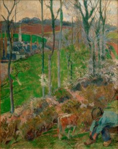 Paisaje en Pont-Aven, Bretaña