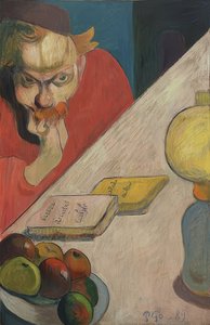 Retrato de Jacob Meyer de Haan. 1889 de Paul Gauguin
