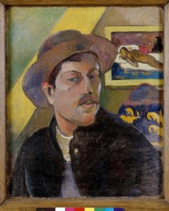 Retrato del artista de Paul Gauguin