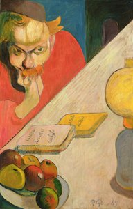 Retrato de Jacob Meyer de Haan, 1889 de Paul Gauguin