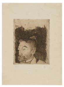 Retrato de Stéphane Mallarmé de Paul Gauguin