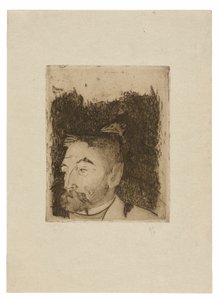 Retrato de Stéphane Mallarmé de Paul Gauguin