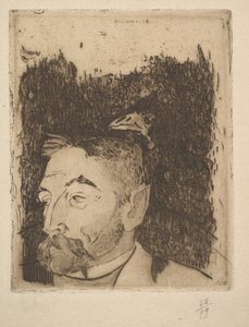 Retrato de Stéphane Mallarmé de Paul Gauguin