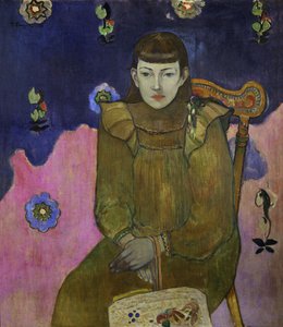 Retrato de Vaiite Jeanne Goupil, 1896 de Paul Gauguin