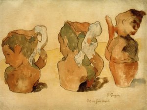 Jarras de gres de Paul Gauguin