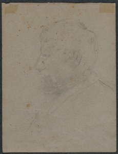 Profile Bust of a Man (verso)