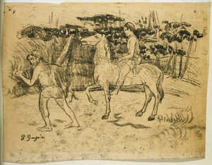 Rückkehr von der Jagd de Paul Gauguin
