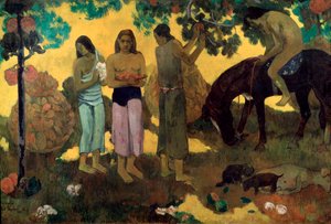 Rupe Rupe recogiendo frutas, 1899
