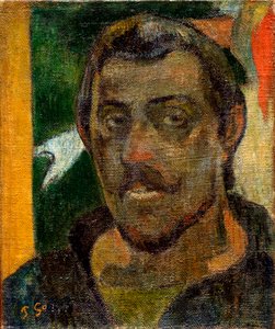 Autorretrato, 1890-1894 de Paul Gauguin