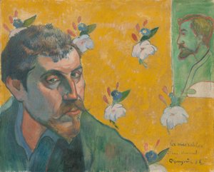 Autorretrato con retrato de Bernard, 