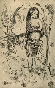 Boceto, 1936 de Paul Gauguin