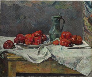Naturaleza muerta con tomates, 1883 de Paul Gauguin