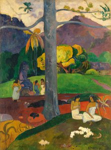 Tahitiano:  Mata Mua en la antigüedad de Paul Gauguin