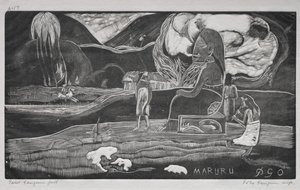 Serie Tahitiana: Adoración de Paul Gauguin
