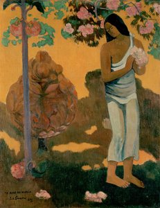 Tahitiano:  Te avae no Maria El mes de María de Paul Gauguin