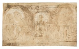Te atua (El Dios), de la Suite Noa Noa de Paul Gauguin