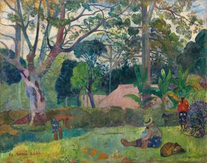 El gran árbol de Paul Gauguin