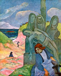 El Cristo Verde, 1889 1939 de Paul Gauguin