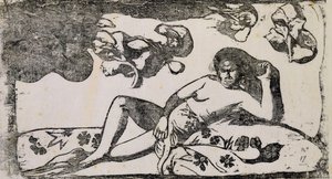 La esposa del rey de Paul Gauguin