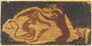 Die Meerjungfrau und der Affe de Paul Gauguin
