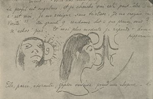 El perfil es angular, 1936 de Paul Gauguin