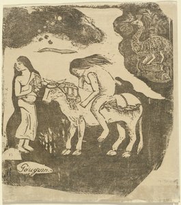 El rapto de Europa de Paul Gauguin