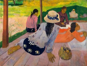 La siesta de Paul Gauguin