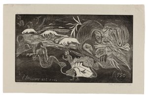 The Universe Is Being Created), de la Suite Noa Noa de Paul Gauguin