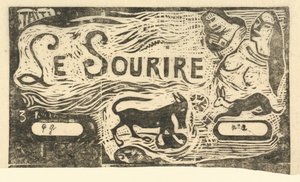 Página de título para Le Sourire, en o después de 1895