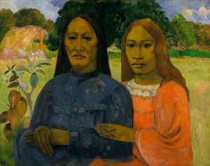 Dos mujeres de Paul Gauguin
