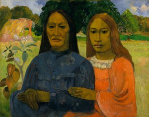 Dos Mujeres, 1901 o 1902 de Paul Gauguin