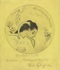 Suite Volpini: Diseño para un plato: Leda y el cisne (Projet d