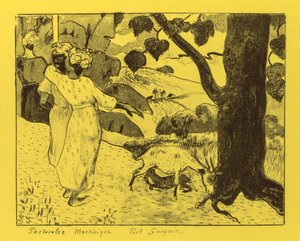 Suite Volpini: Pastoral de Martinica (Pastorales Martinique) de Paul Gauguin