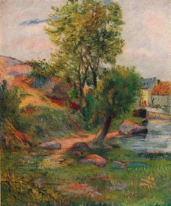 Sauce junto al Aven, 1888, 1938 de Paul Gauguin