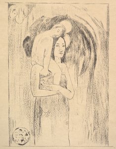 La Orana Maria, 1894-95 de Paul Gauguin