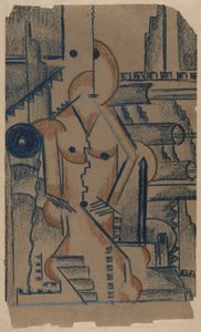 desnudo sentado de Paul Gaulois