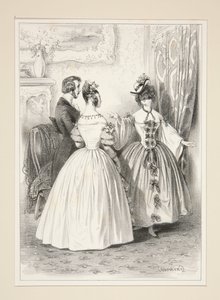 Traje de baile y disfraz de Paul Gavarni