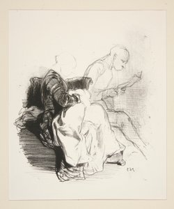 (INTERIOR DEL HOGAR.) de Paul Gavarni
