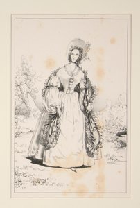 (BAÑO DE LA MAÑANA.) de Paul Gavarni