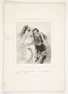 ¡Ay! tienes una gran esposa! de Paul Gavarni