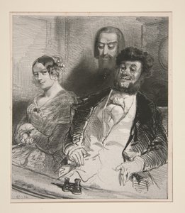 En el Théâtre-Français... de Paul Gavarni