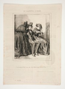 bal masque de Paul Gavarni