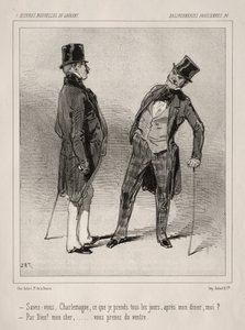 Baliverneries parisiennes de Paul Gavarni
